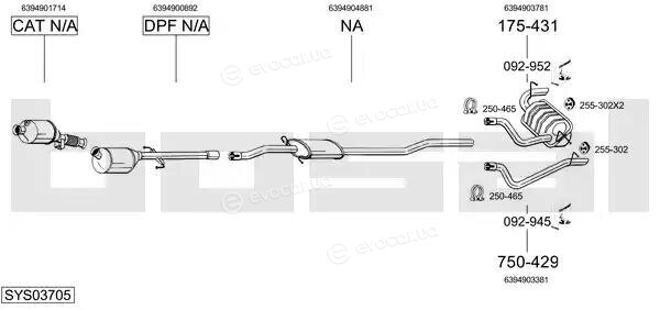 Bosal SYS03705