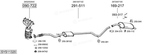 Bosal SYS11320