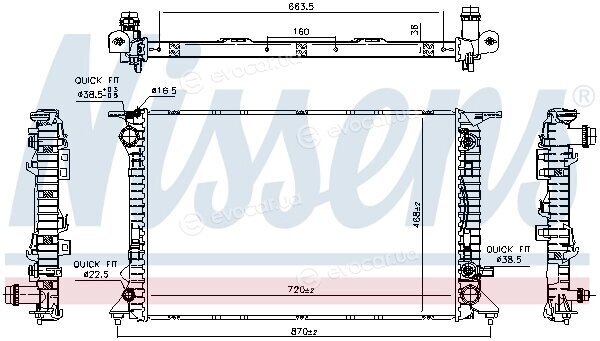 Nissens 606466