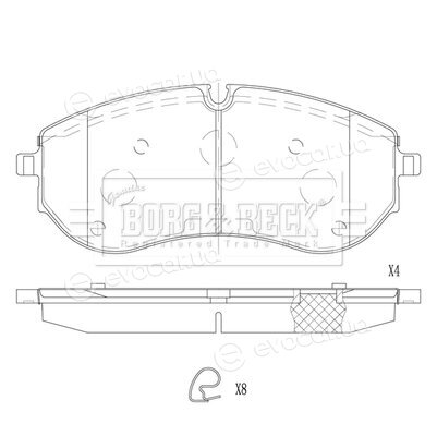 Borg & Beck BBP2837