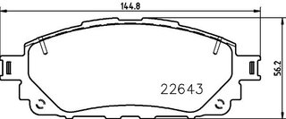 Hella Pagid 8DB 355 032-961