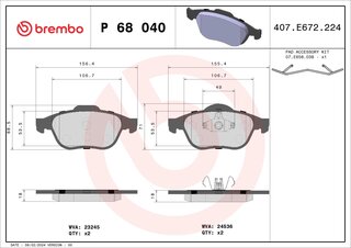 Brembo P 68 040