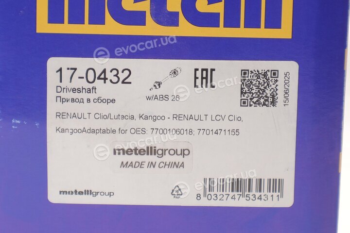 Metelli 17-0432