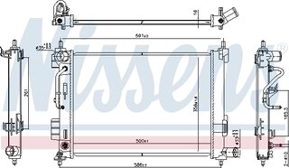 Nissens 606804