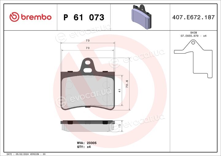 Brembo P 61 073