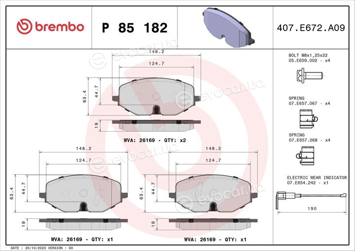 Brembo P 85 182