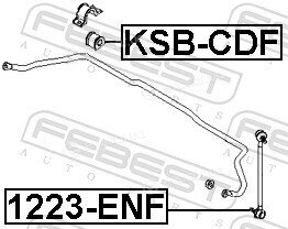 Febest KSB-CDF