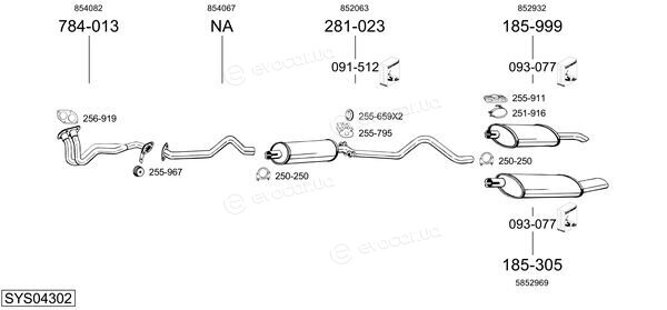 Bosal SYS04302