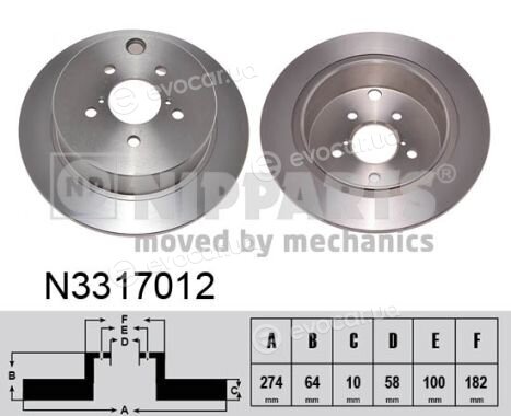 Nipparts N3317012