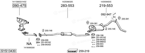 Bosal SYS13430