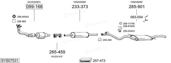 Bosal SYS07531