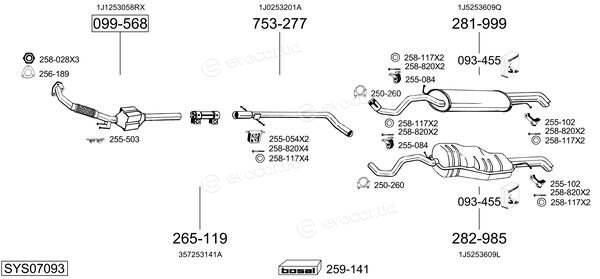 Bosal SYS07093