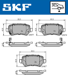 SKF VKBP 90032 A