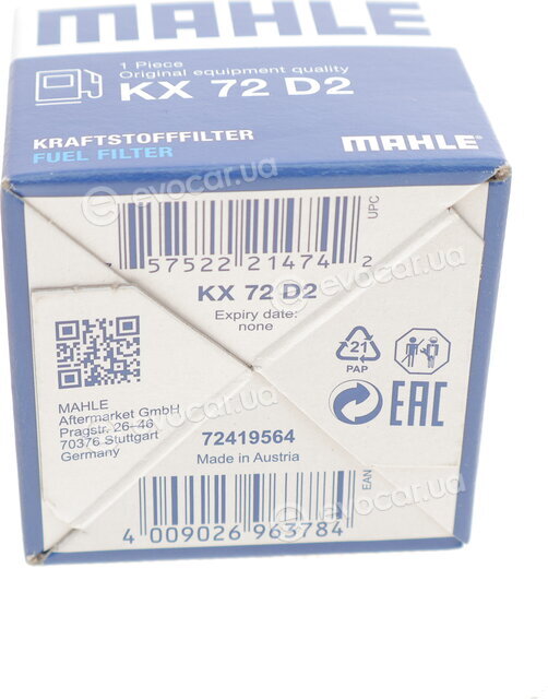 Mahle KX 72D2