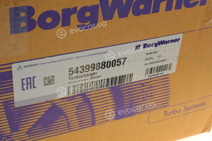 BorgWarner 5439 988 0057