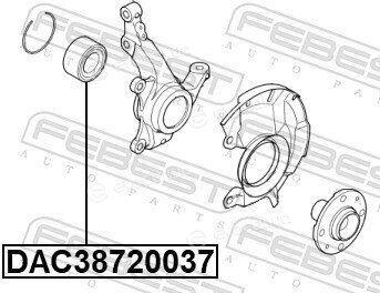 Febest DAC38720037