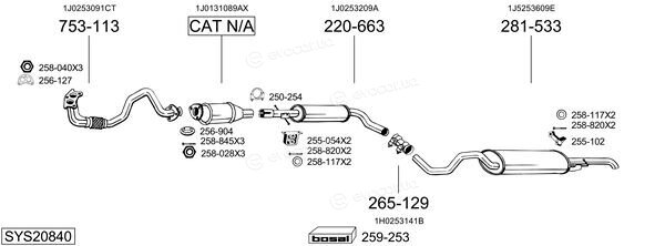 Bosal SYS20840