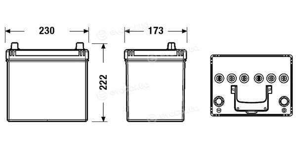 Exide EL604