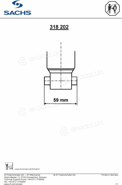 Sachs 318 202