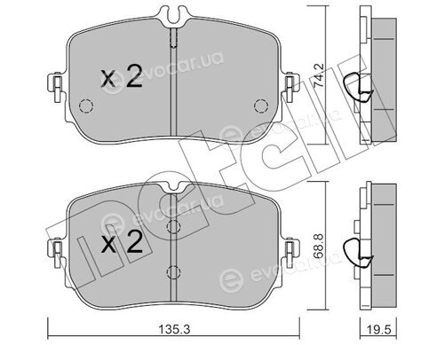 Metelli 22-1268-0