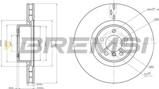 Bremsi CD8086V