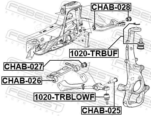 Febest CHAB-025