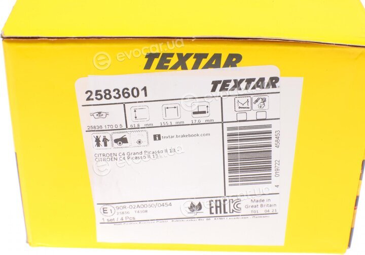 Textar 2583601