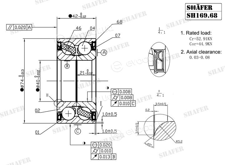 Shafer SH169.68
