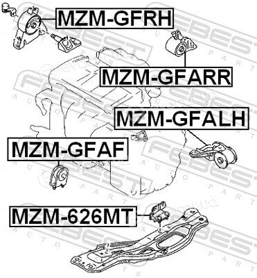 Febest MZM-626MT