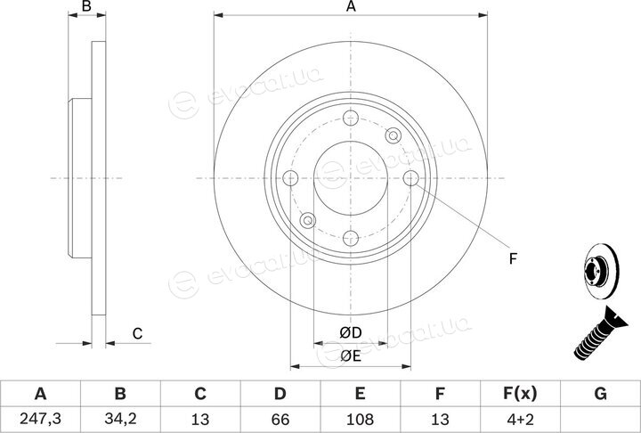 Bosch 0 986 479 B55