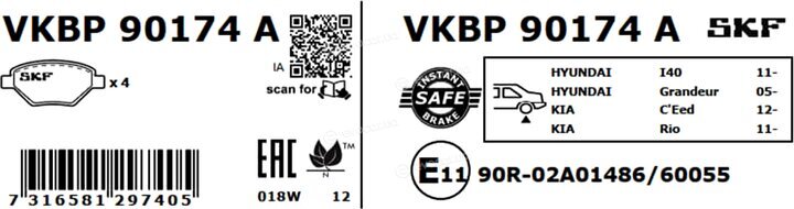 SKF VKBP 90174 A