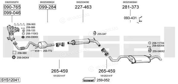 Bosal SYS12041