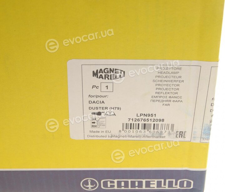 Magneti Marelli 712676512098