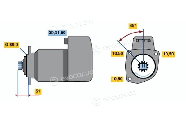 Bosch 0 001 416 009