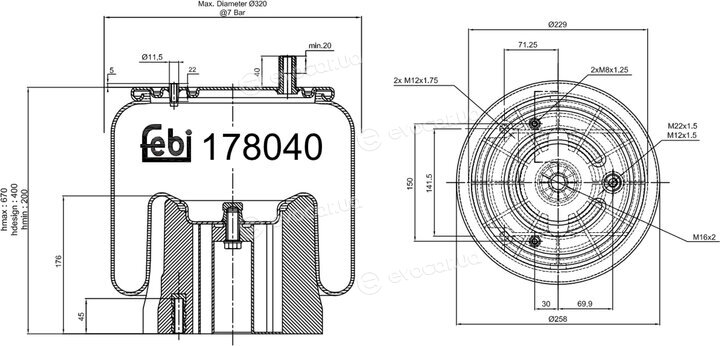 Febi 178040