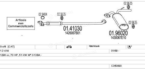 MTS C350090007907