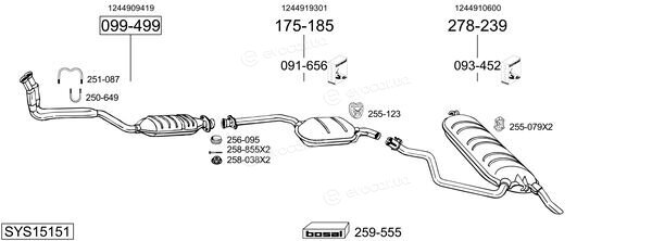 Bosal SYS15151