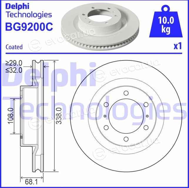 Delphi BG9200C