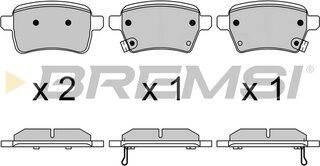 Bremsi BP3627