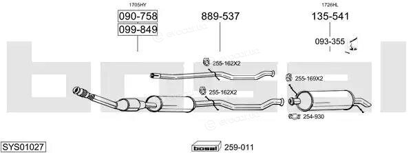 Bosal SYS01027