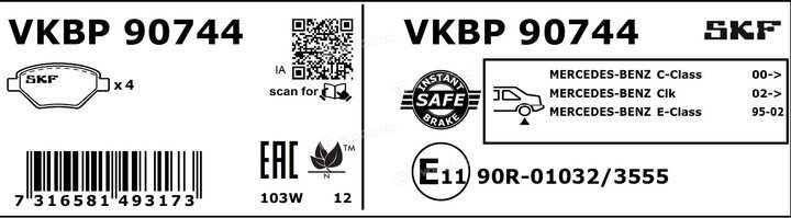 SKF VKBP 90744