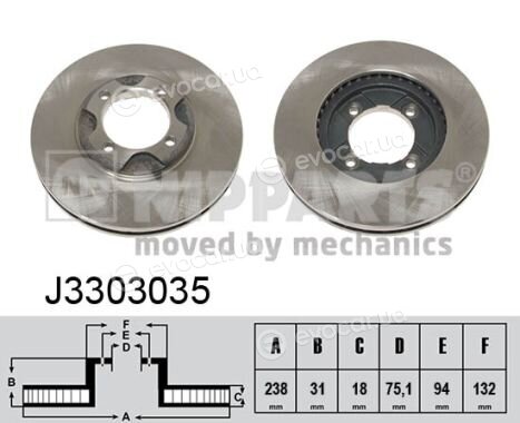 Nipparts J3303035