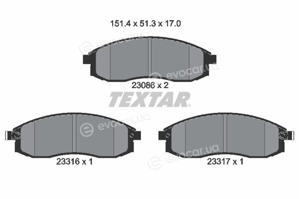 Textar 2308601