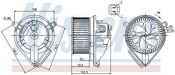 Nissens 87156