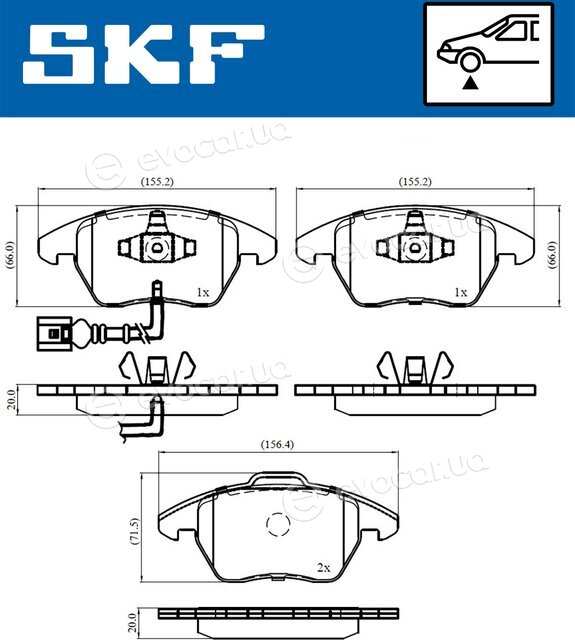 SKF VKBP 80007 E