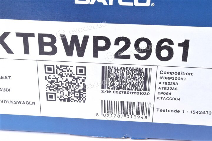 Dayco KTBWP2961