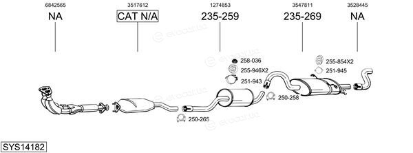 Bosal SYS14182