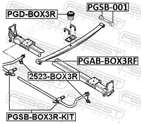 Febest PGSB-BOX3R-KIT