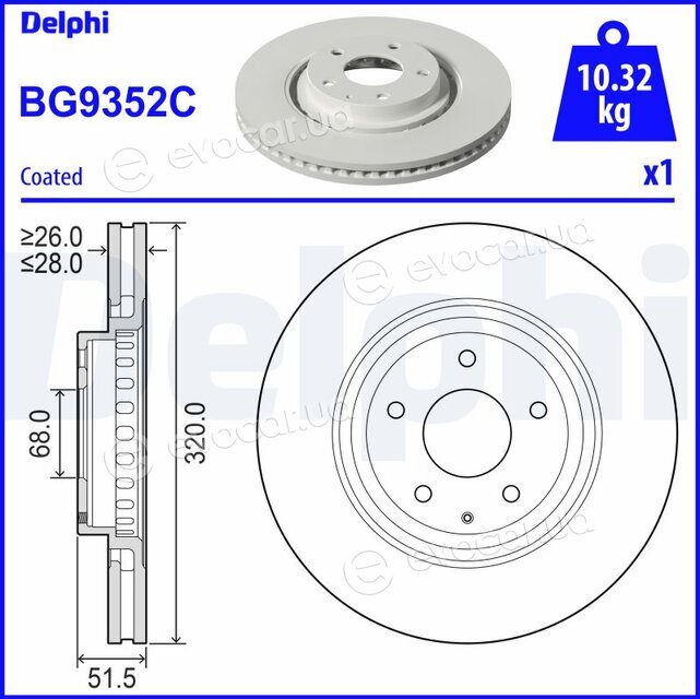 Delphi BG9352C