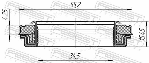 Febest 95RFW-35550416X